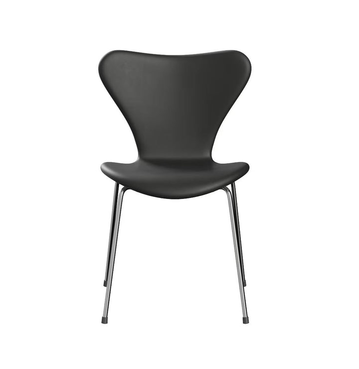 3107 Syver spisebordsstol, fuldpolstret læder