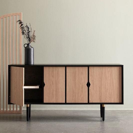 Andersen Furniture skænk til kontor eller stue i sort