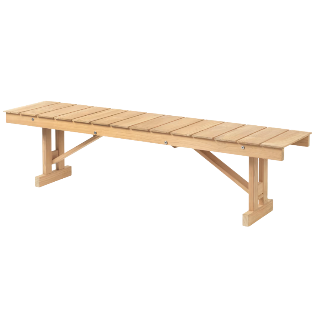 Havebænk fra Carl Hansen & Søn - Fåes med hynde og i flere størrelser.