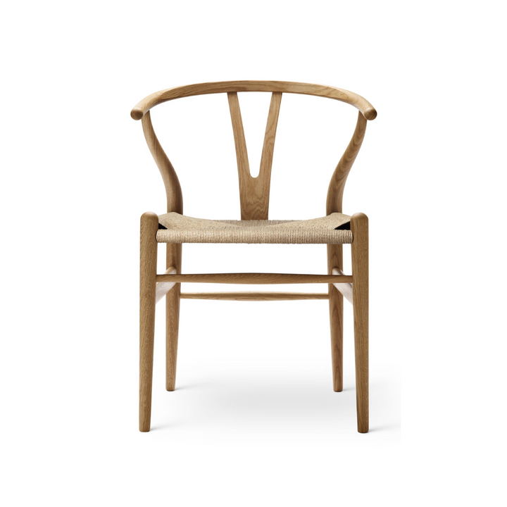 CH24 Y-Stol, Carl Hansen & Søn, Spisebordsstol, lakeret eg