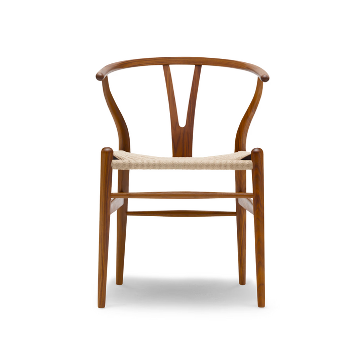 CH24 Y-Stol, Carl Hansen & Søn, Spisebordsstol, lakeret valnød