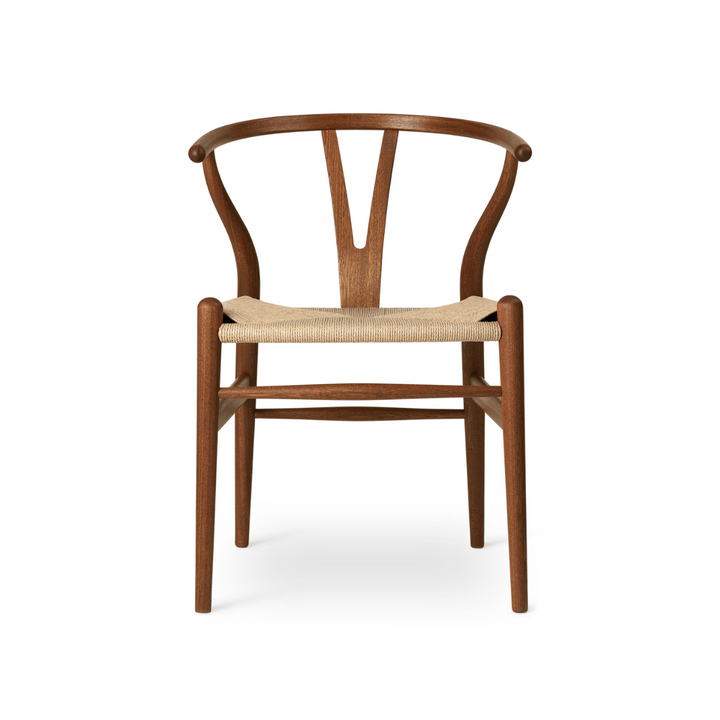 CH24 Y-Stol, Carl Hansen & Søn, Spisebordsstol, lakeret valnød, mørkt træ