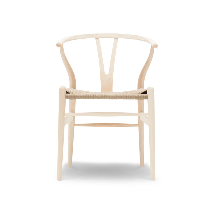 CH24 Y-Stol, Carl Hansen & Søn, Spisebordsstol, sæbebehandlet  ask