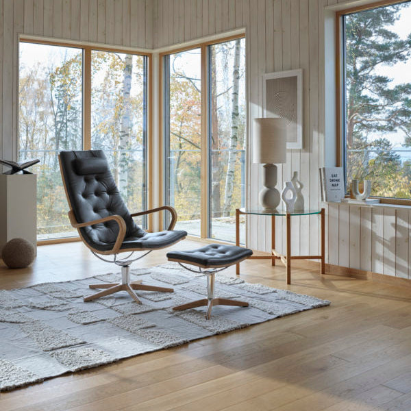 Conform lænestol, drejestel, miljøbillede, komfort, afslapning, stuen