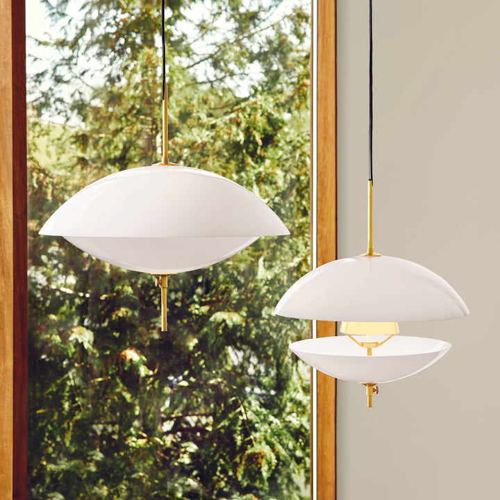 Musling pendel lampe fra Fritz Hansen