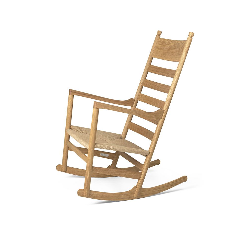 Klassisk gyngestol  CH45 Carl Hansen & søn olieret eg