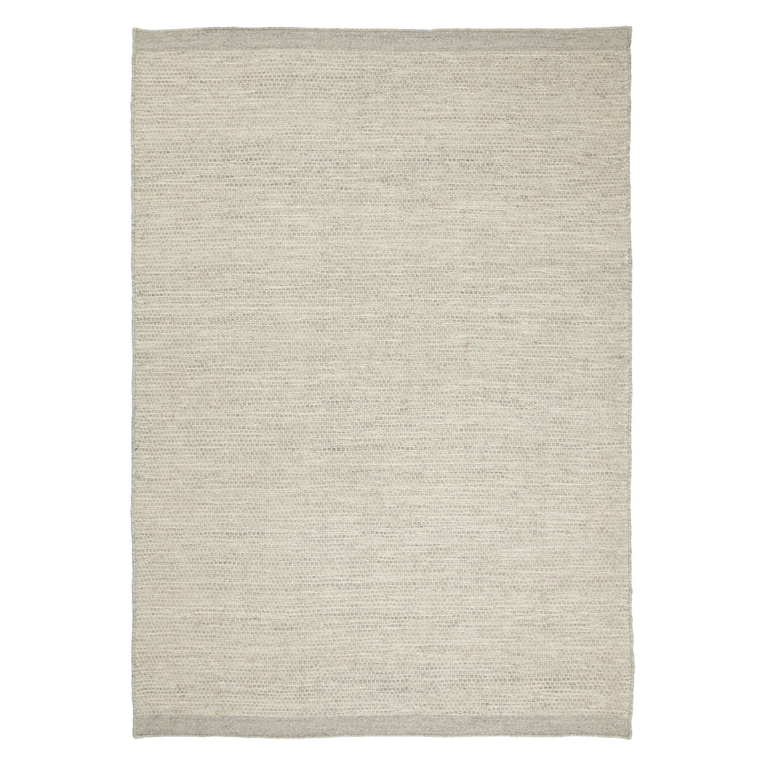 Asko gulvtæppe fra Linie Design i farven steel