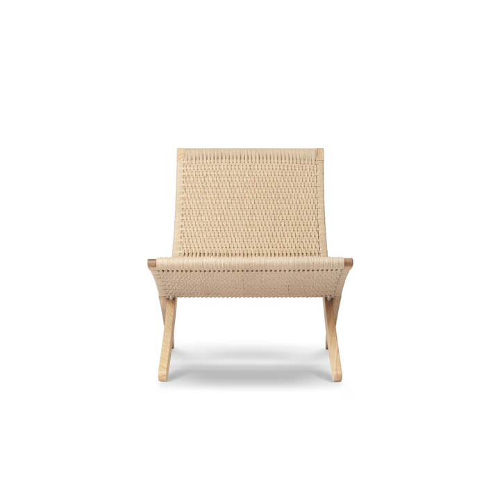 Cuba loungestol i naturflet fra Carl Hansen & Søn