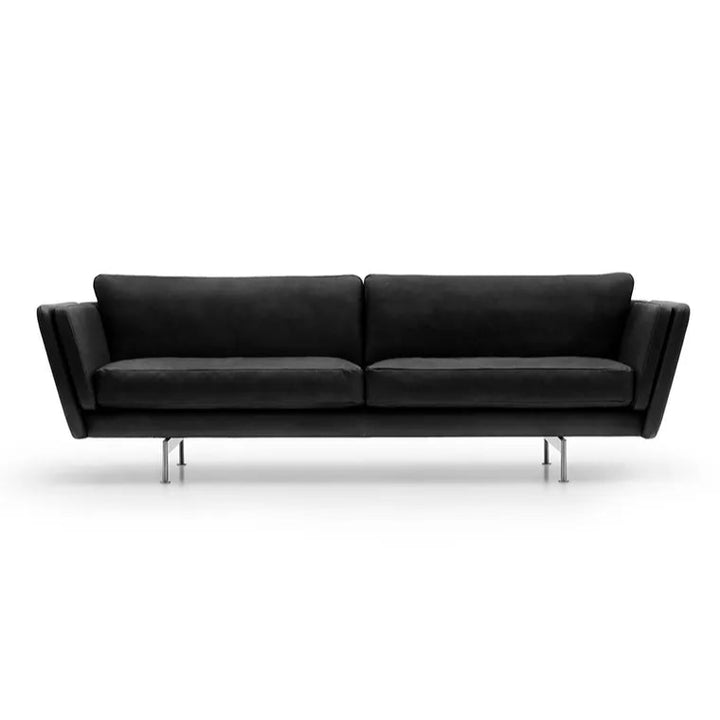 MH Grasp sofa i gefion læder i farven sort