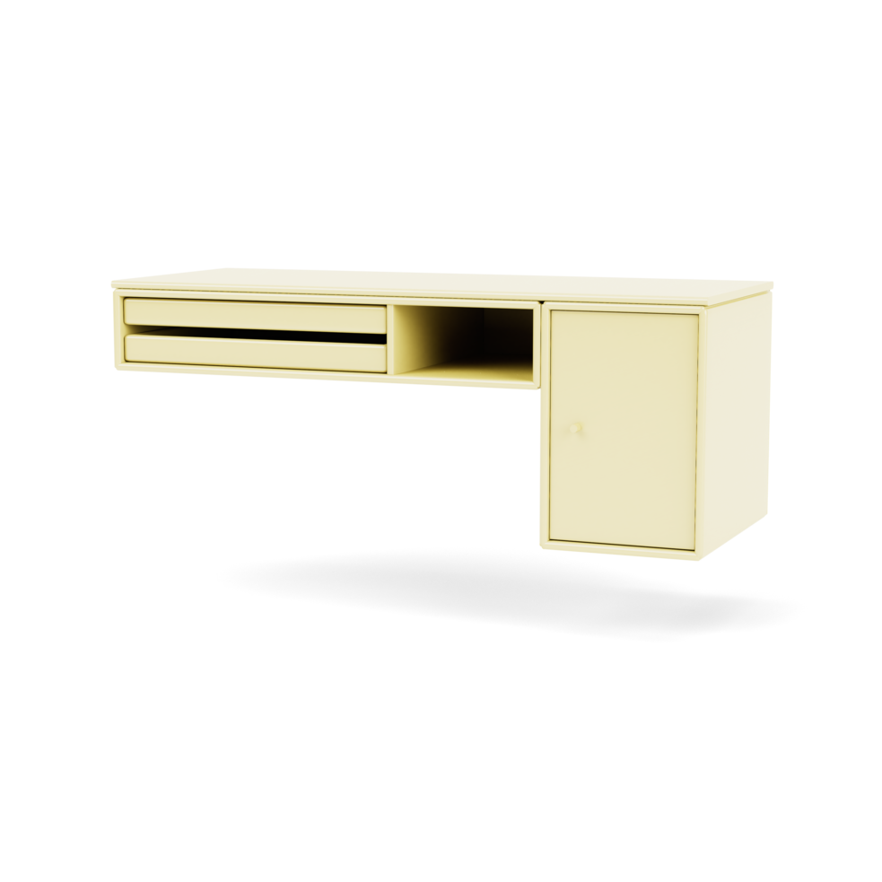 Bureau skrivebord fra Montana Selection i farven Camomile
