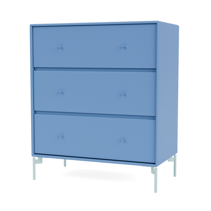 Carry kommode med ben fra Montana Selection i farven Azure