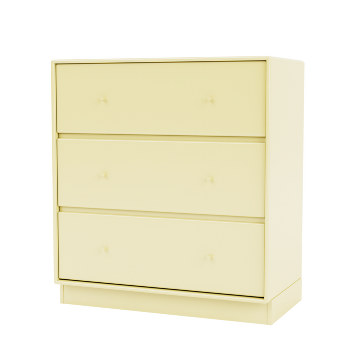 Carry kommode med sokkel fra Montana Selection i farven Camomile