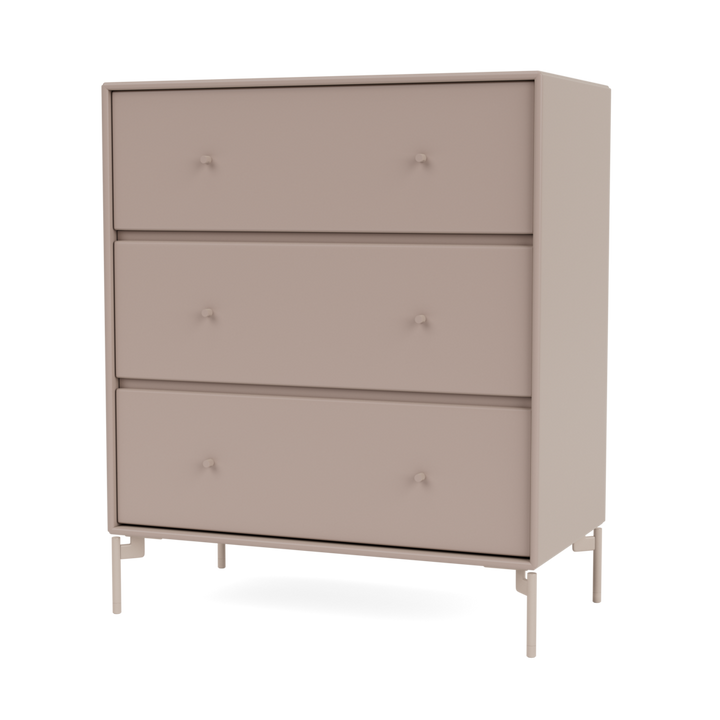 Carry kommode med ben fra Montana Selection i farven Mushroom