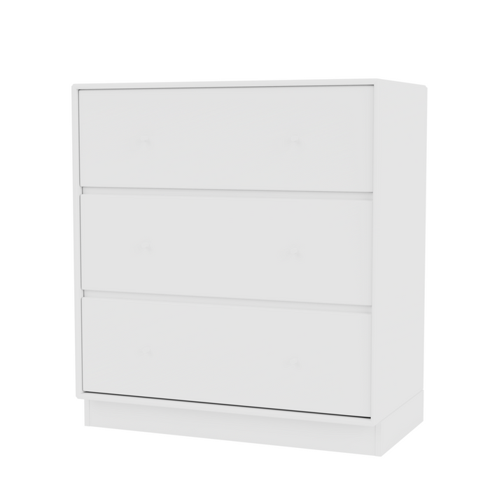 Carry kommode med sokkel fra Montana Selection i farven New White