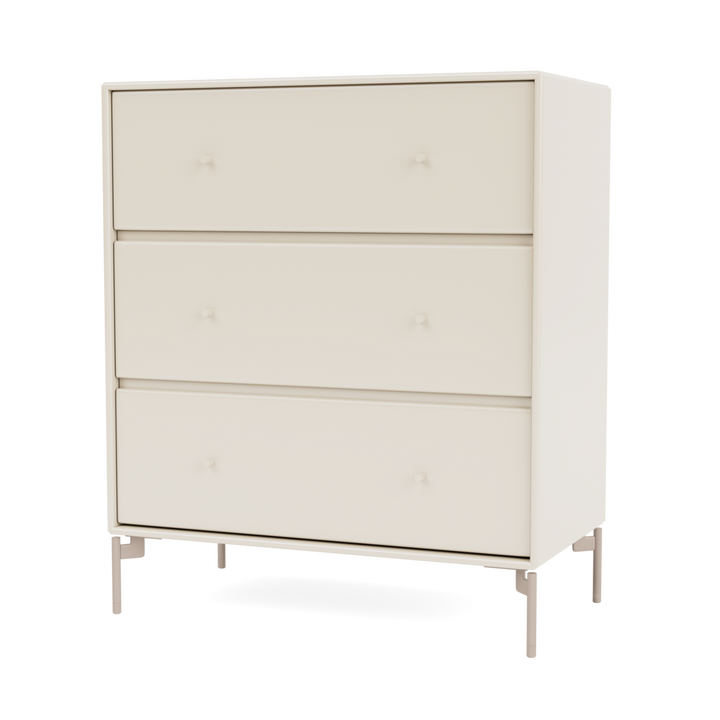 Carry kommode med ben fra Montana Selection i farven Oat