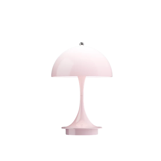 250 portable bordlampe fra Louis Poulsen i opal rose
