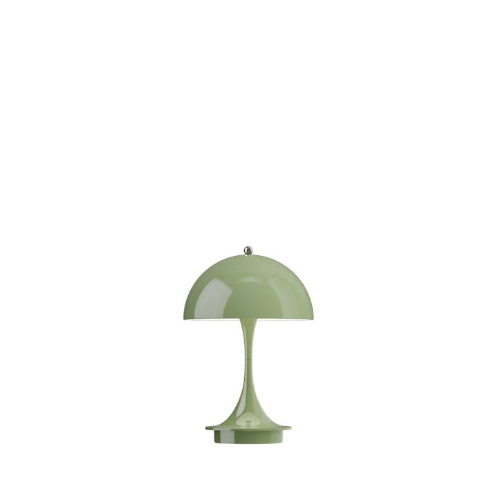 250 panthella portable bordlampe fra Louis Poulsen i Moss green, grøn