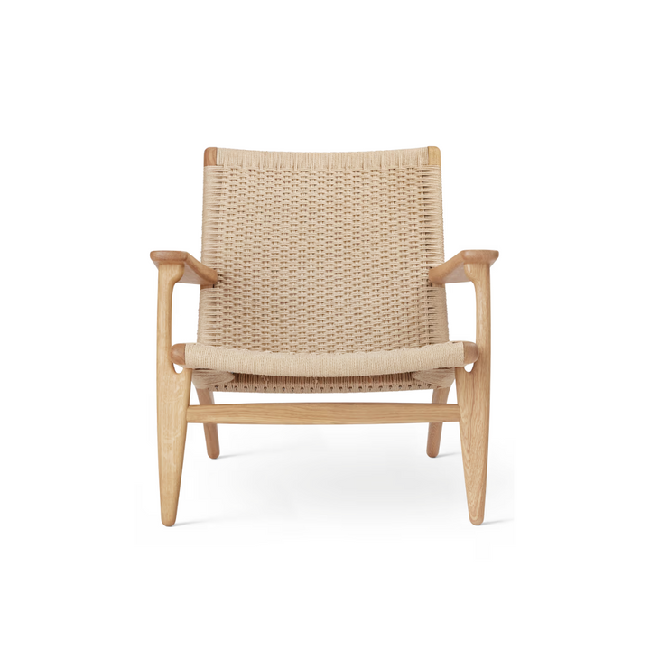 Hans J. Wegner stol, håndflettet design fra Carl Hansen & Søn