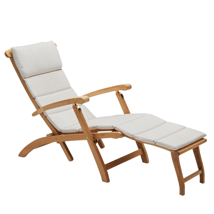 Fritz Hansen Skagerak steamer solseng liggestol med hynde i papyrus