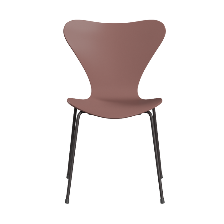 Syver stol af Arne Jacobsen fra Fritz Hansen i bronze og wild rose