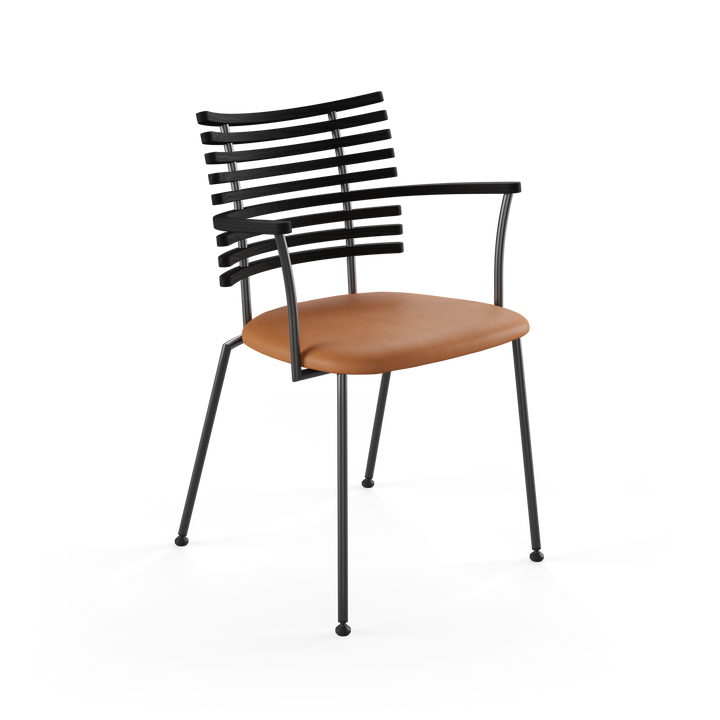 GM 4106 Tiger spisebordsstol m. armlæn