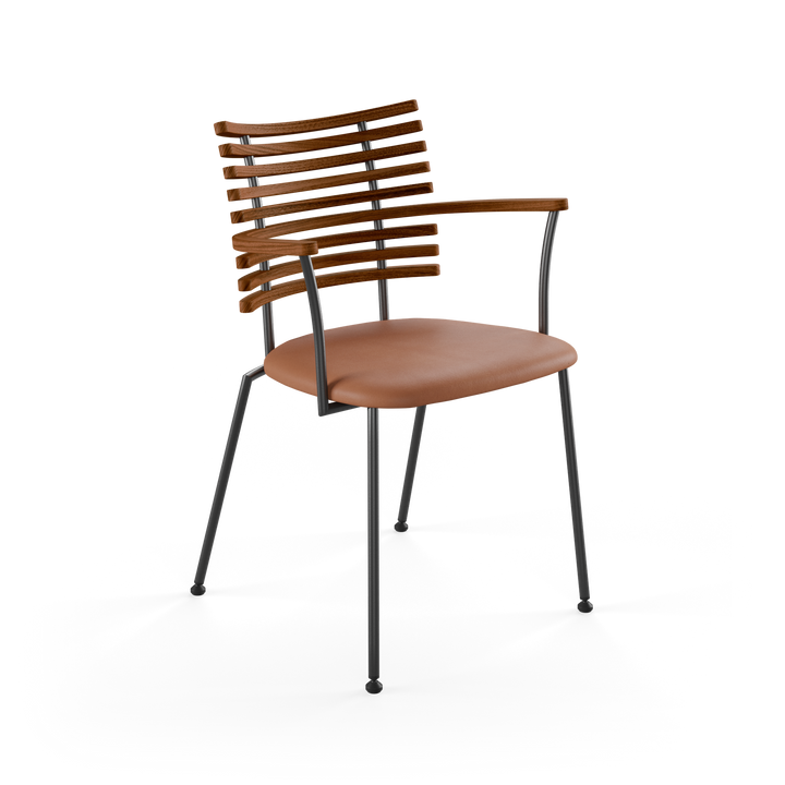 GM 4106 Tiger spisebordsstol m. armlæn