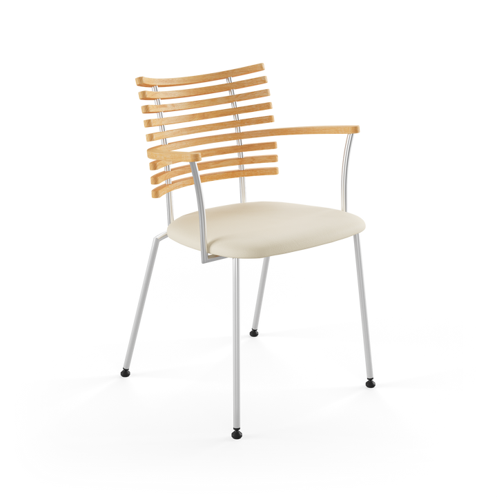 GM 4106 Tiger spisebordsstol m. armlæn