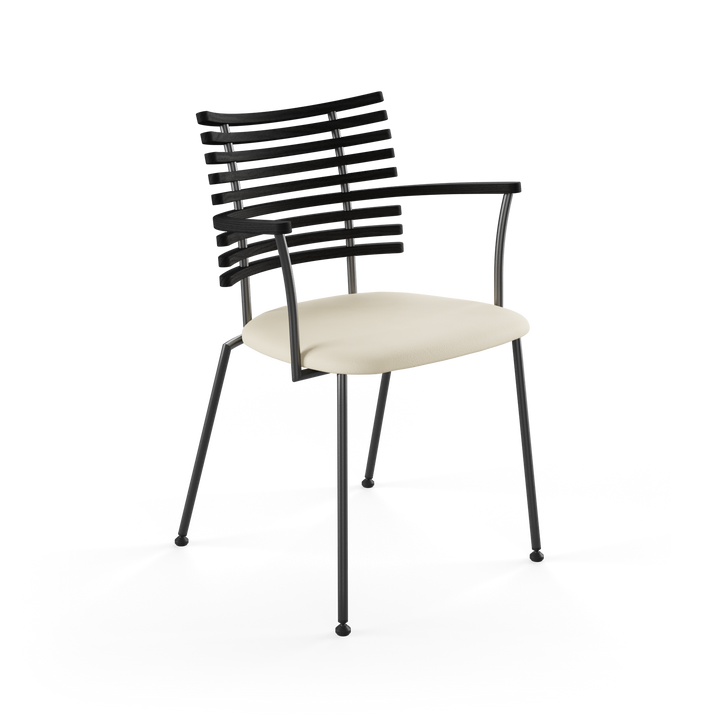 GM 4106 Tiger spisebordsstol m. armlæn