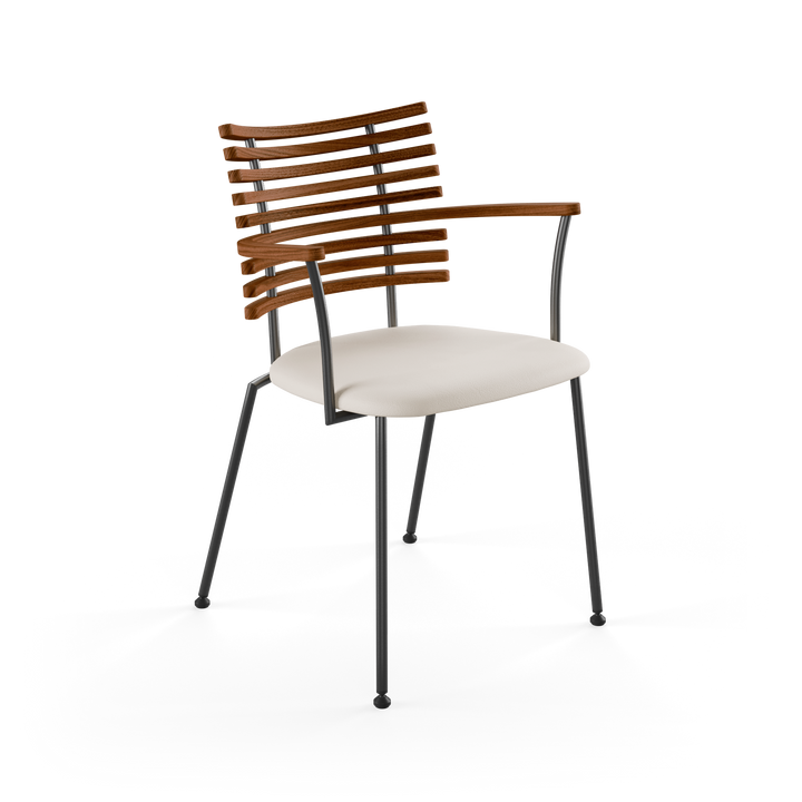 GM 4106 Tiger spisebordsstol m. armlæn