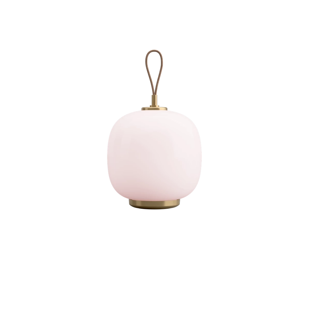 VL45 radiohus portable lampe fra Louis Poulsen i opalglas