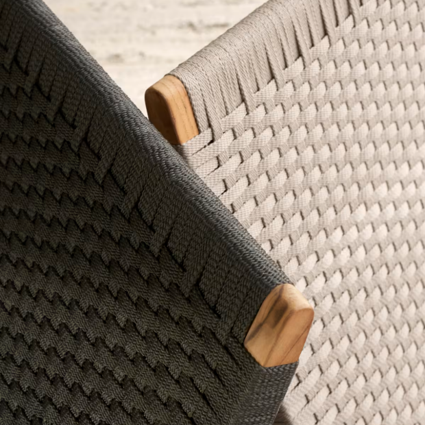 Cuba udendørs havestol med flet fra Carl Hansen og Søn