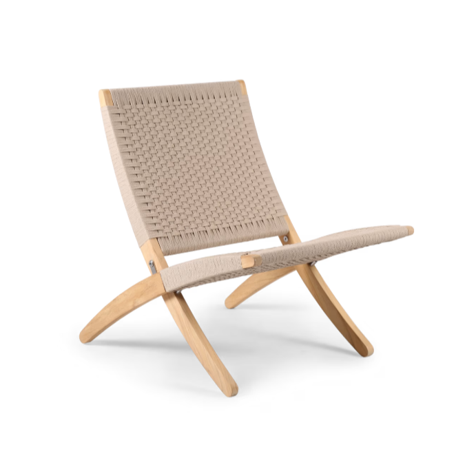 Cuba udendørs havestol med flet fra Carl Hansen og Søn
