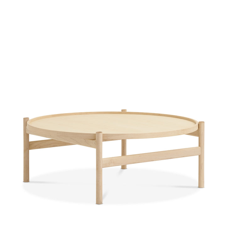 Brdr. Krüger sofabord, klassisk design, hvidolieret ahorntræ
