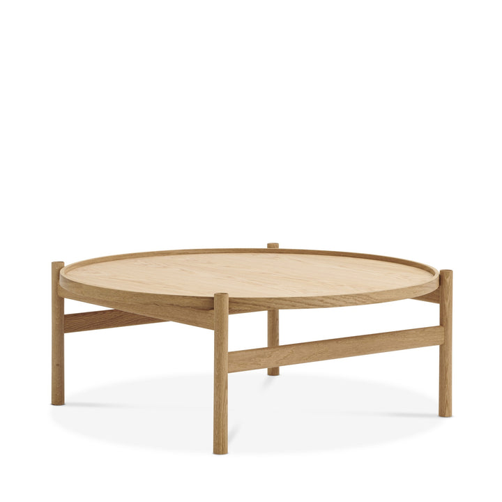 Brdr. Krüger sofabord, klassisk design, hvidolieret ahorntræ