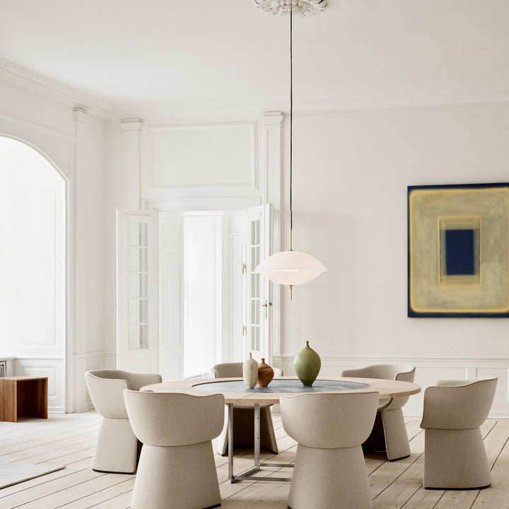 Musling pendel lampe fra Fritz Hansen