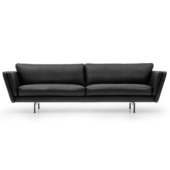 MH Grasp sofa XL fra Mogens Hansen i sort læder