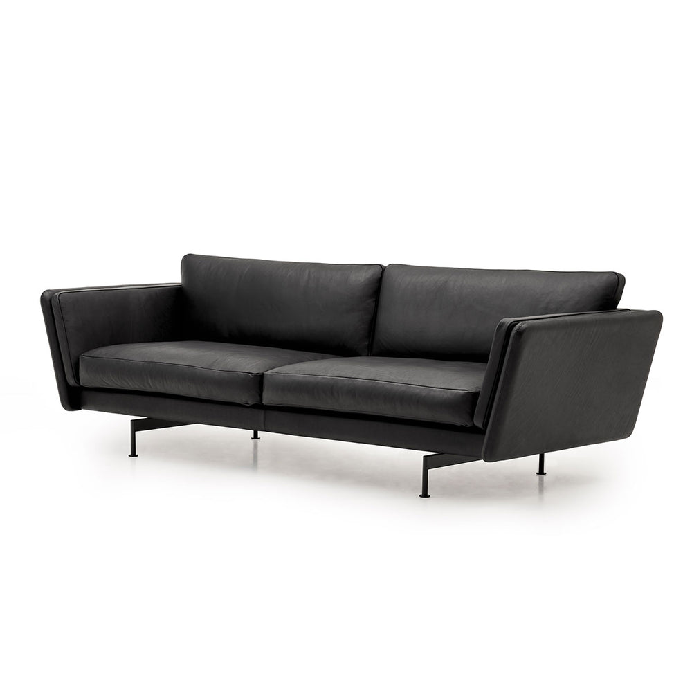MH Grasp sofa XL fra Mogens Hansen i sort læder