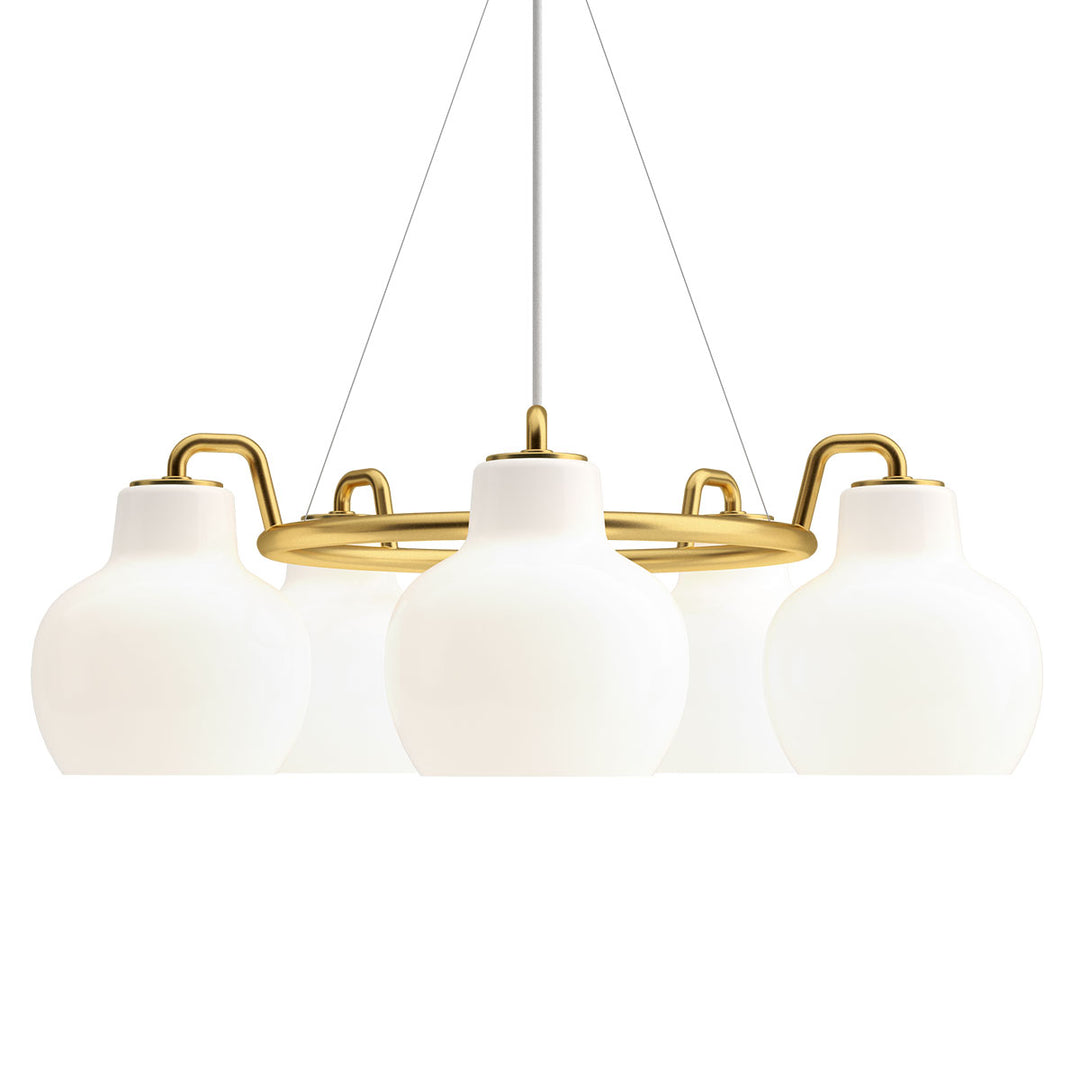 VL ringkrone 5 pendel fra Louis Poulsen designet af Vilhelm Lauritzen