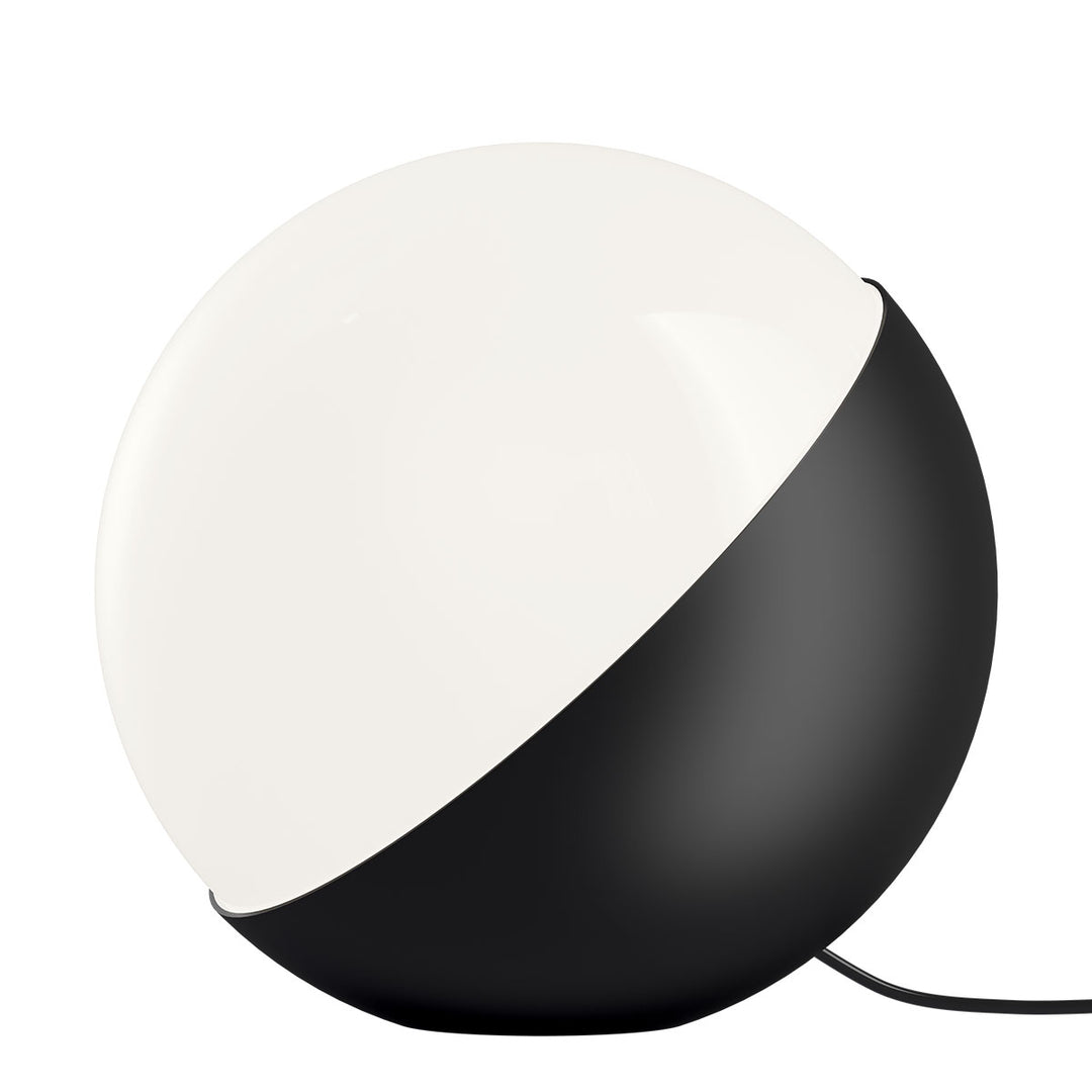 VL Studio bord- og gulvlampe i sort designet af Vilhelm Lauritzen for Louis Poulsen