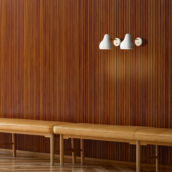 VL38 væglampe designet af Vilhelm Lauritzen for Louis Poulsen