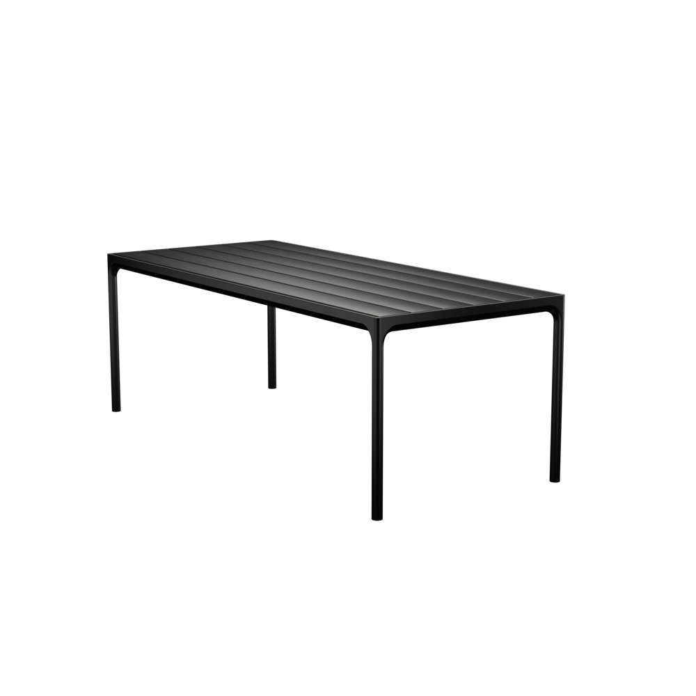 Four havebord i aluminium