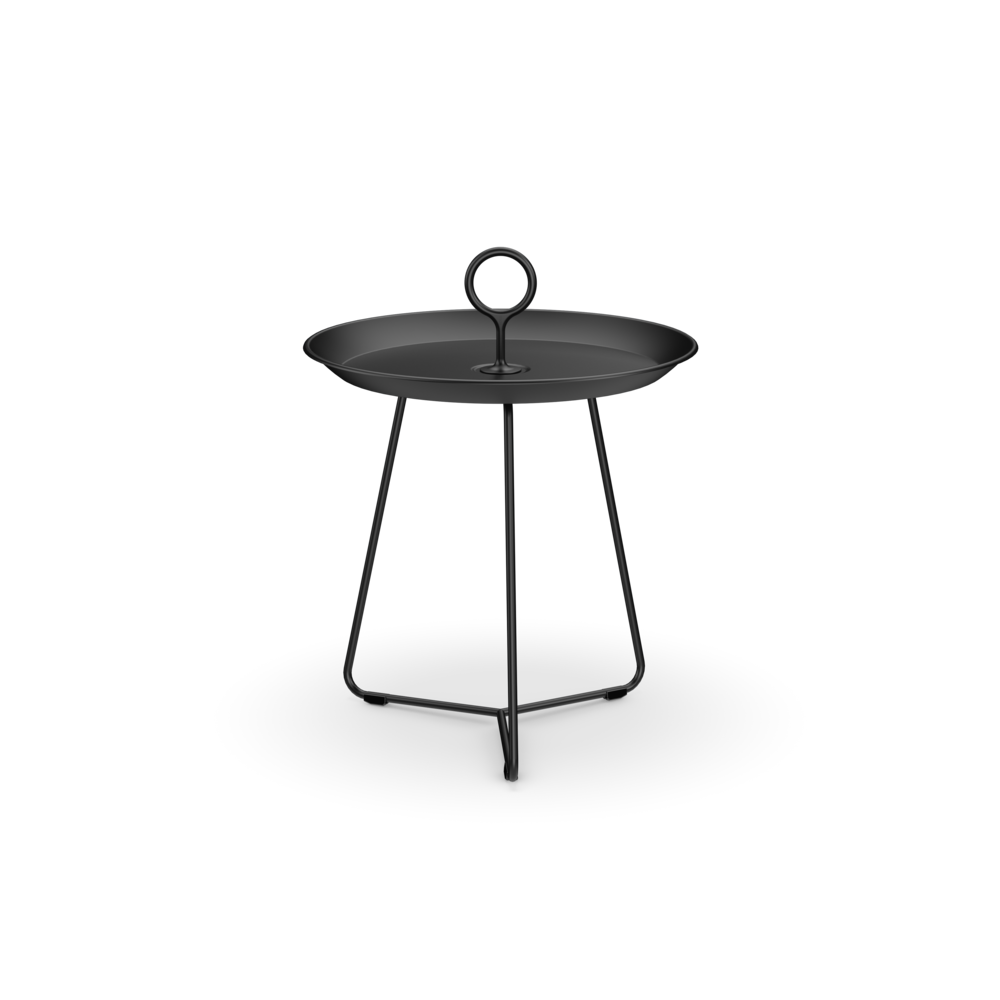 Eyelet tray table