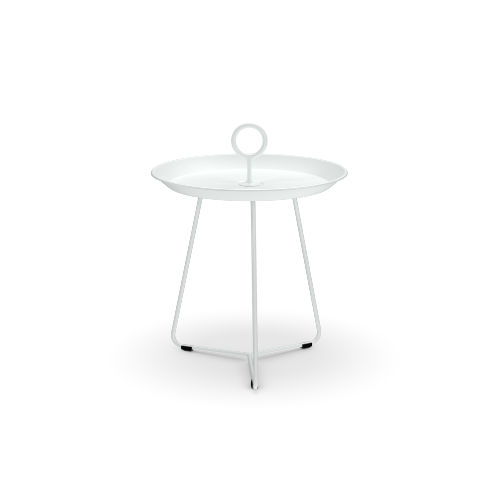 Eyelet tray table