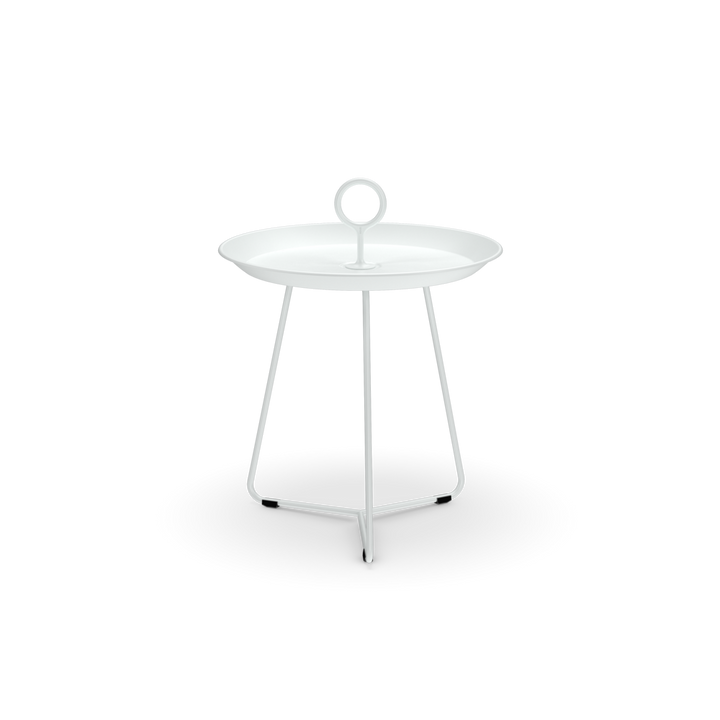Eyelet tray table