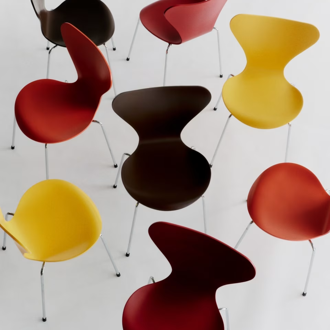 3107 Syver spisebordsstol, Verner Panton 100 Edition