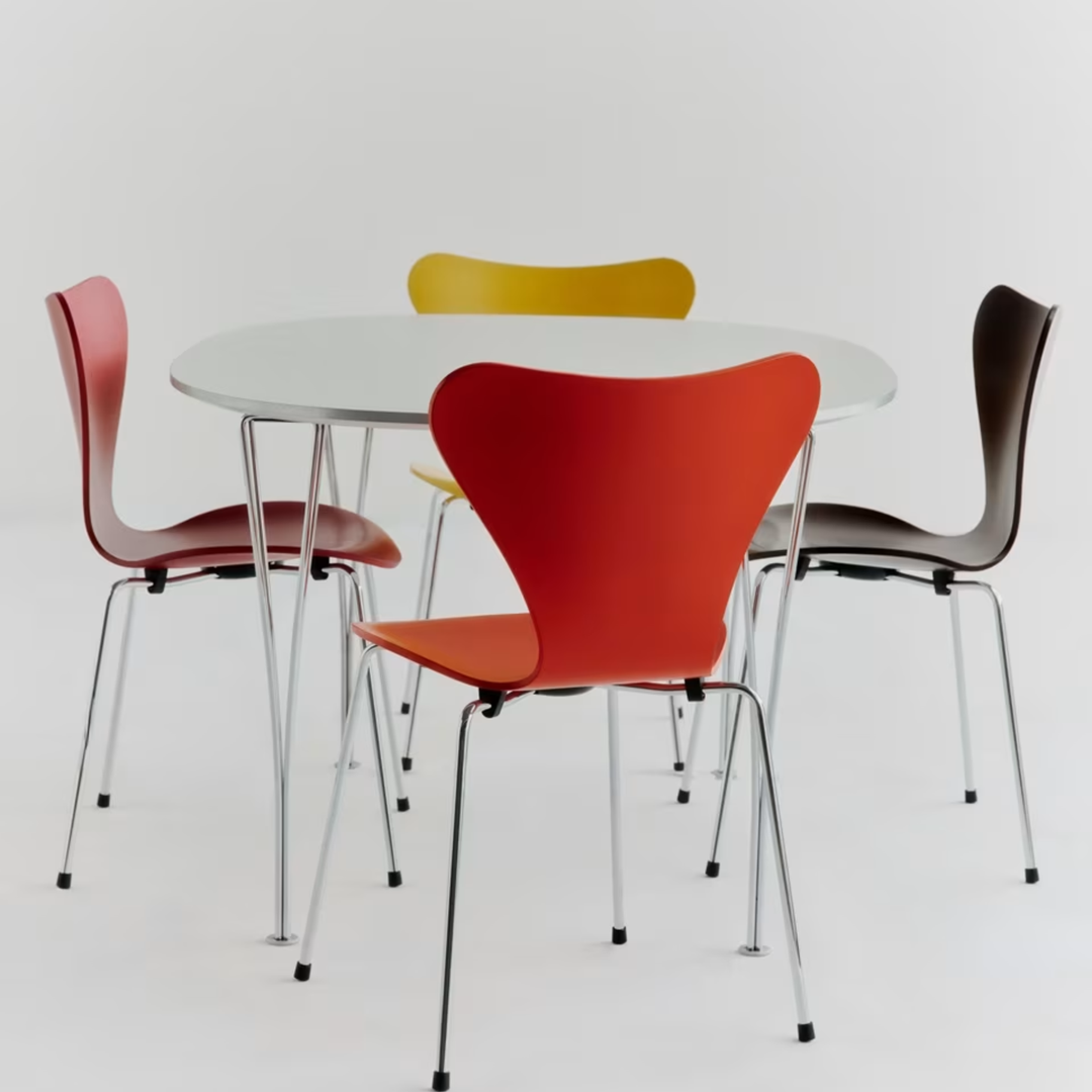 3107 Syver spisebordsstol, Verner Panton 100 Edition