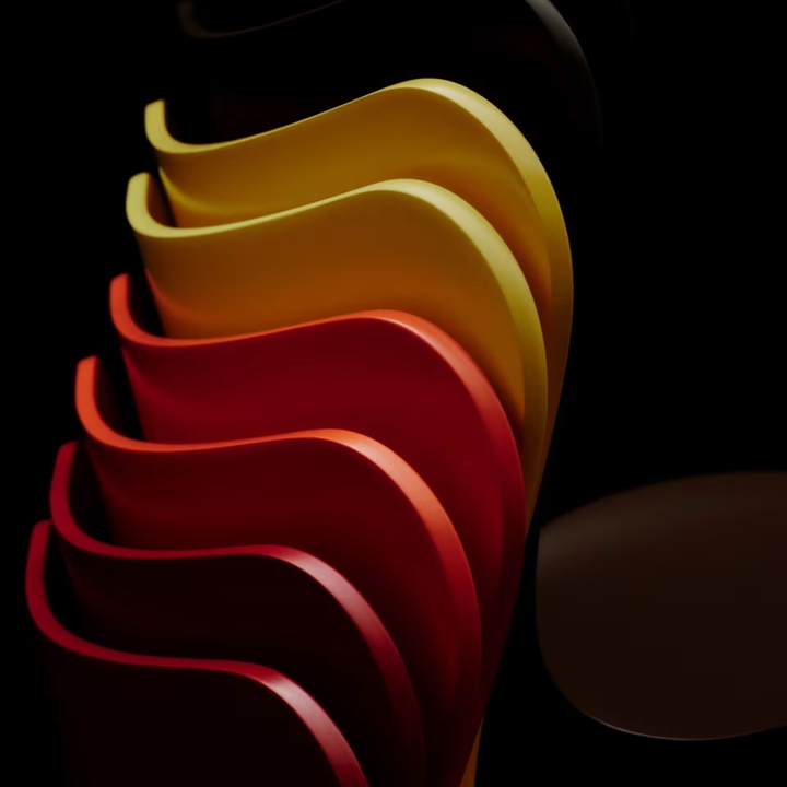 3107 Syver spisebordsstol, Verner Panton 100 Edition
