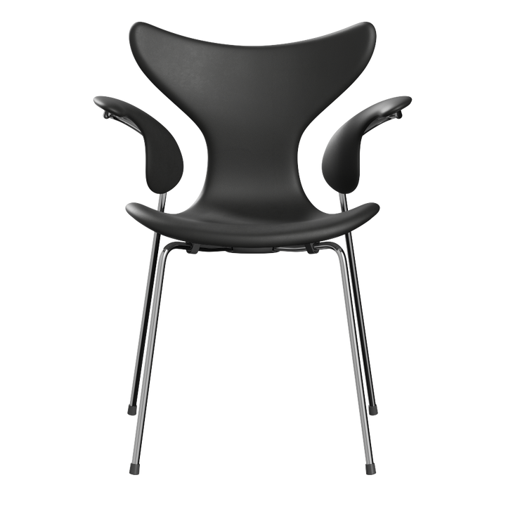 3208 Lily™ spisebordsstol, fuldpolstret læder