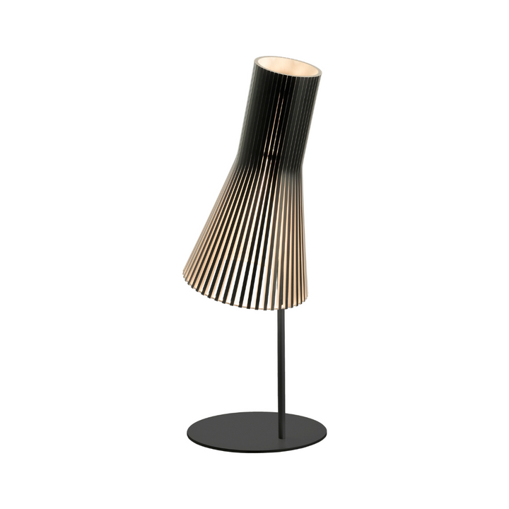 4220 bordlampe fra Secto Design i birkefinér i farven sort 