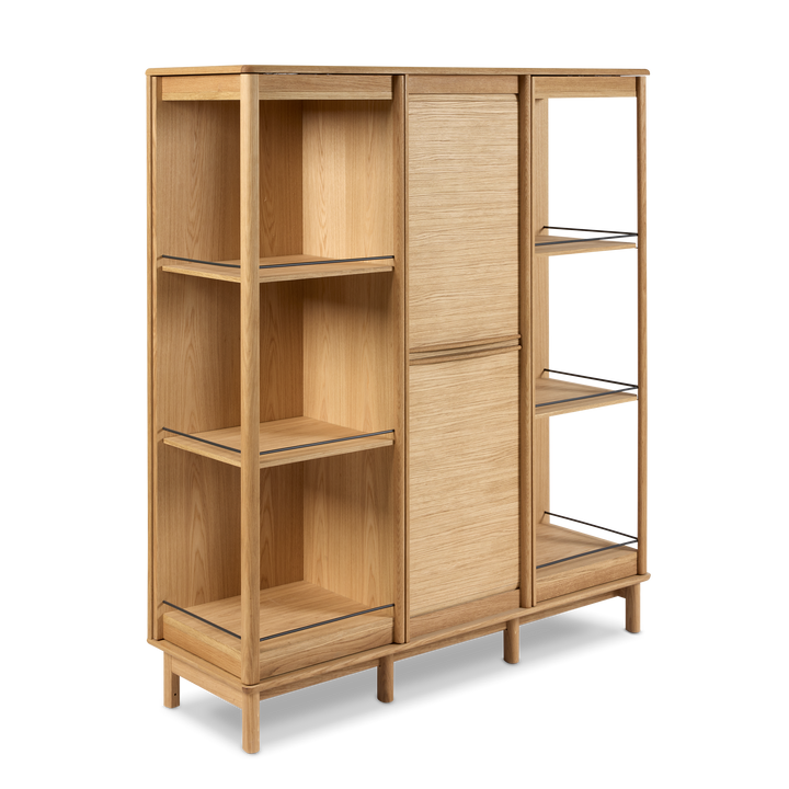 Dual Cabinet 546 fra Skovby i eg olie open